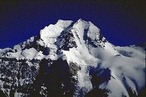 Peak Korzhenevskaja as seen from Vorobijev