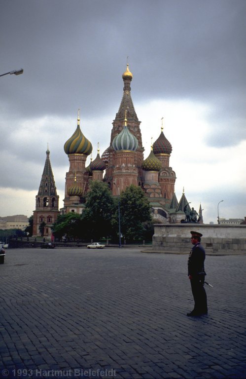 Basil´s Cathedral at Red Square in Moscow