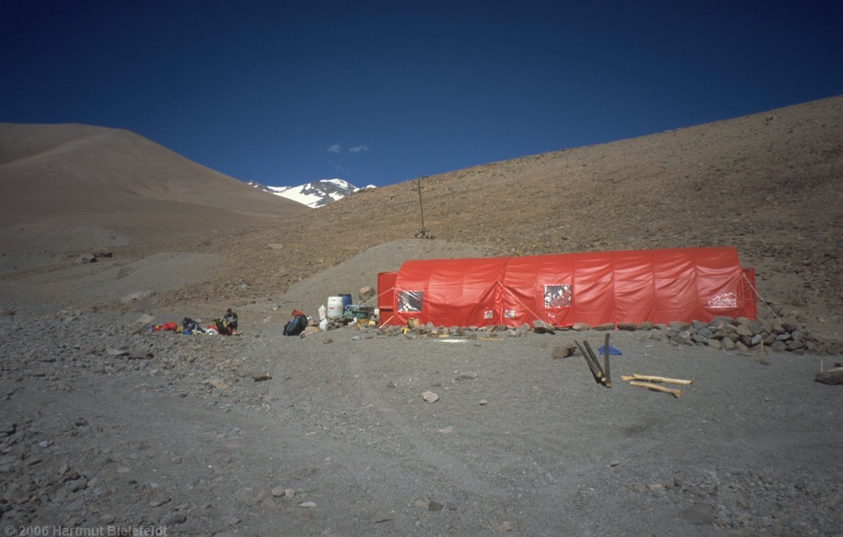 Monte Pissis base camp, 4580 m