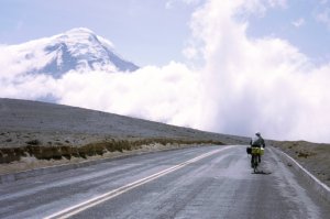 Mit dem Fahrrad zum Chimborazo