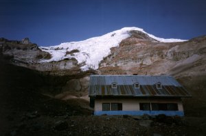 Refugio Whymper and Chimborazo