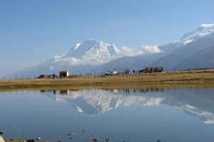 Cochapampa with view to Huascarn