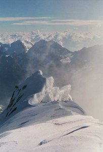 On the summit of Dom