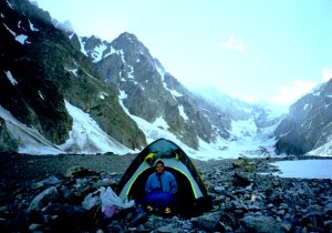 Auf dem Miage-Gletscher