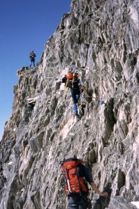 Der kurze Steig zur Hütte