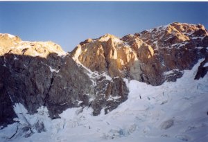 Mont Brouillard, Col Emile Rey, Pico Luigi Amedeo und Mont Blanc