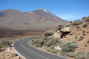 An der Boca Tauce beginnt die Lavalandschaft, ber der der Teide thront.