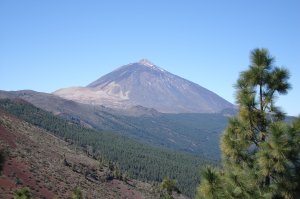 Pico del Teide, von Nordosten gesehen