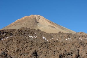 Gipfelaufbau des Teide