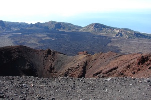 2700 m: der große Krater des 1798er Ausbruchs