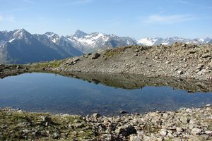 kleiner See vor der Dürrscharte