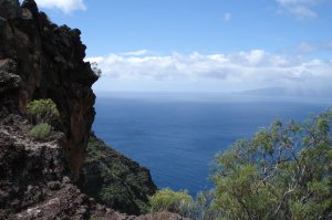 La Tablada, Blick nach Gomera