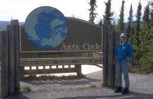 Crossing the arctic circle