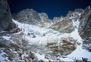 The narrow pitch in the small valley