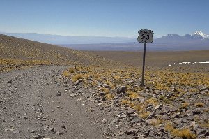 Die internationale Straße zum Paso Huaytiquina