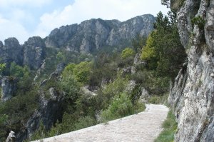 Der schönste Teil der Strecke beginnt bei 1400 m