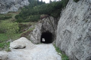Der Tunnel am höchsten Punkt