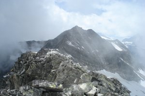 Auf dem Ofentalhorn: Der Grat zum Spechhorn