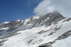 Spechhorn (unser Weg kommt von links)