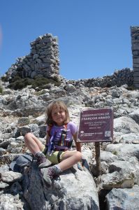 An der Observatoriums-Ruine