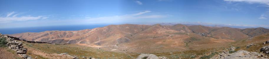 Aussicht vom Pico de Betancuria nach Norden