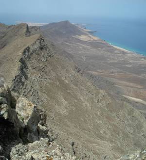 Das westliche Ende von Fuerteventura