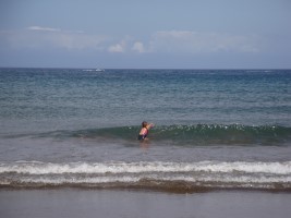 Am und im Meer kann man sich stundenlang beschftigen.