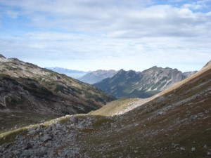 oberhalb, Aussicht Richtung Alpstein