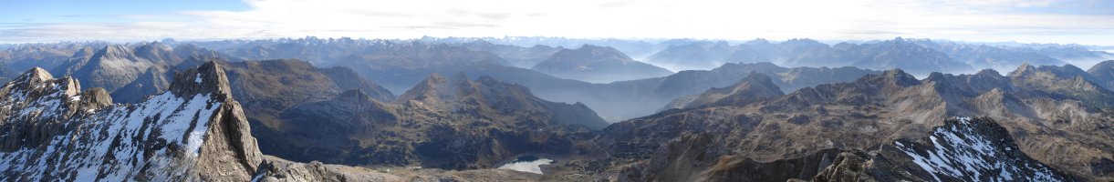 Aussicht nach Süden