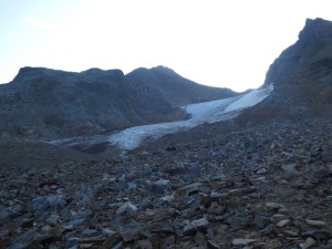 kurz vor dem Gletscher