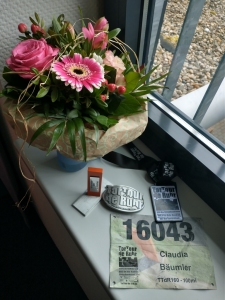 Statt Pokal gab es ein kleines Rheinorange.