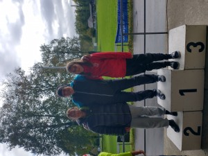 Auch die Sponsorenläuferinnen bekommen ein Siegerfoto