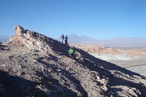 A short walk in Valle de la Luna