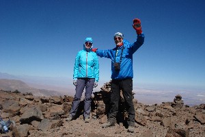 Summit of Cerro Jorquencal, 4971 m