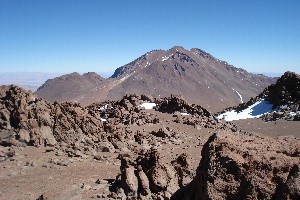 On the summit of Cerro Corona (5291 m)