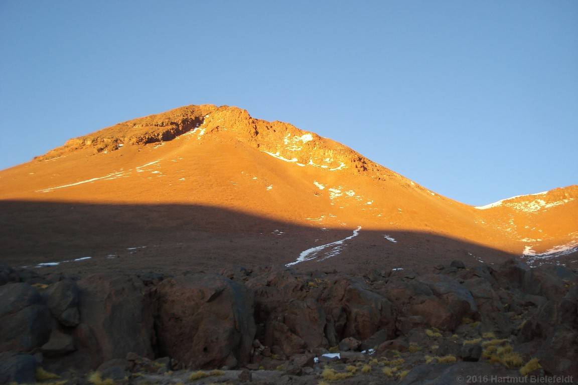 Morgens haben wir bald Sonne