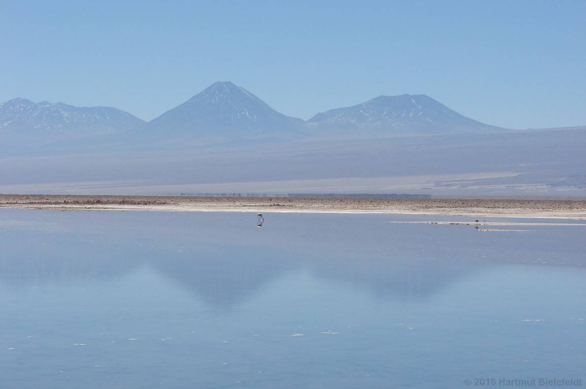 eine kleine Laguna mit Sairec�bur, Licanc�bur, Juriques