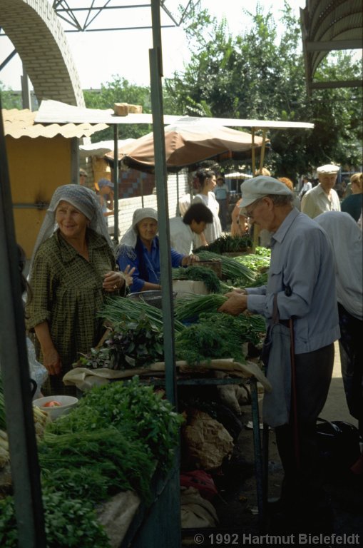 Gemüsestand auf dem Basar