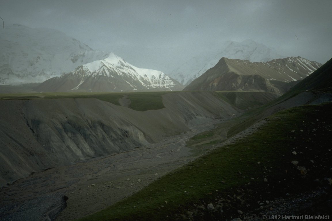 Blick in Richtung Mehlpass (das rechte Tal hinein).