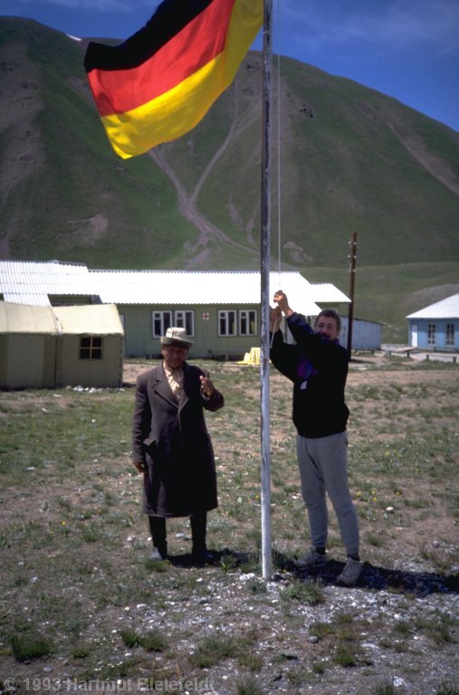 We will stay a couple of days in Achik Tash