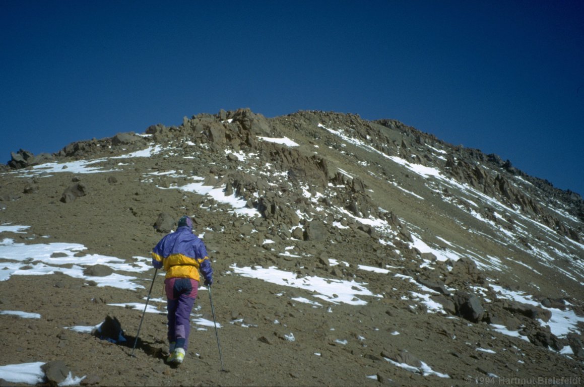 The terrain is not very challenging, but it is windy everywhere.