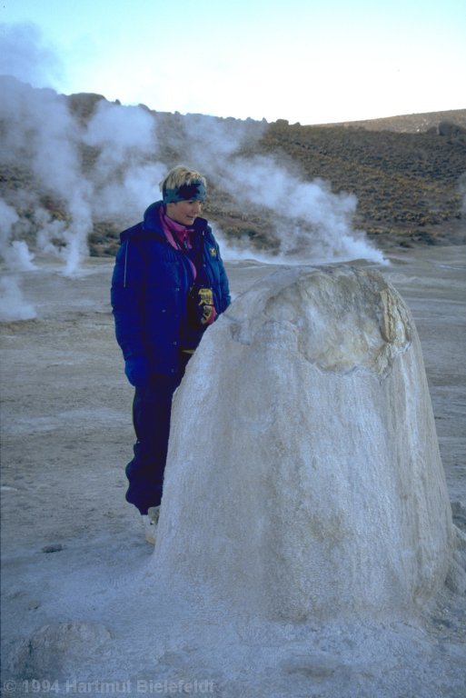 an older geyser chimney