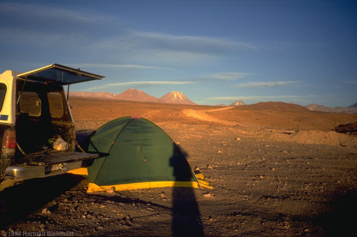 camp site above Toconao