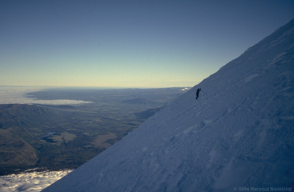 Volcanoes are alpinistically quite boring.