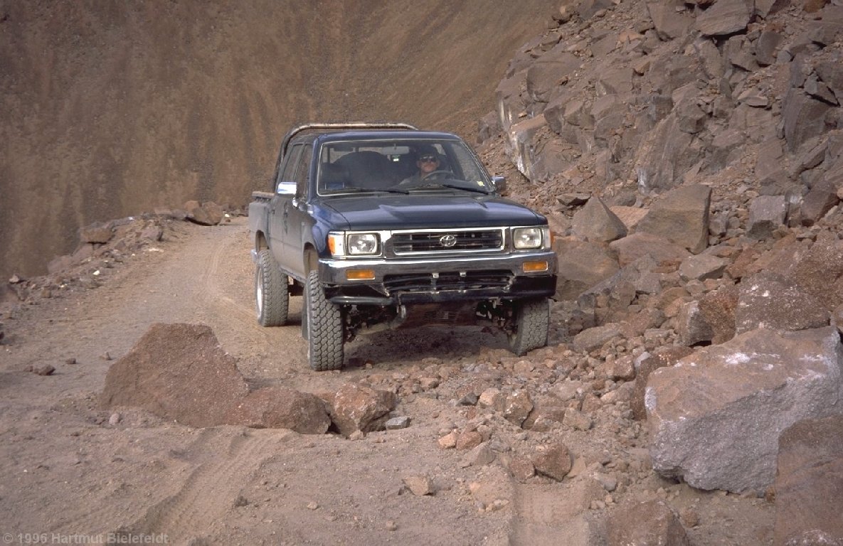 The old mining roads are always interesting.