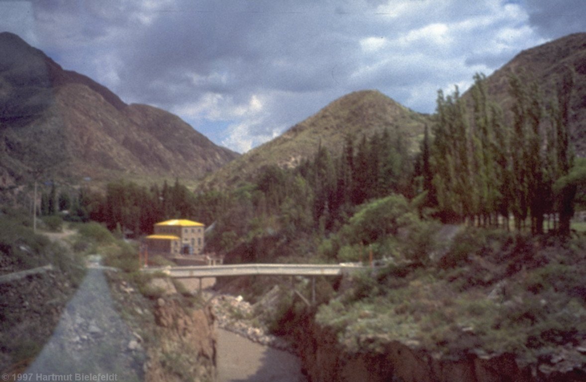 Fahrt nach Uspallata und weiter nach Puente del Inca.