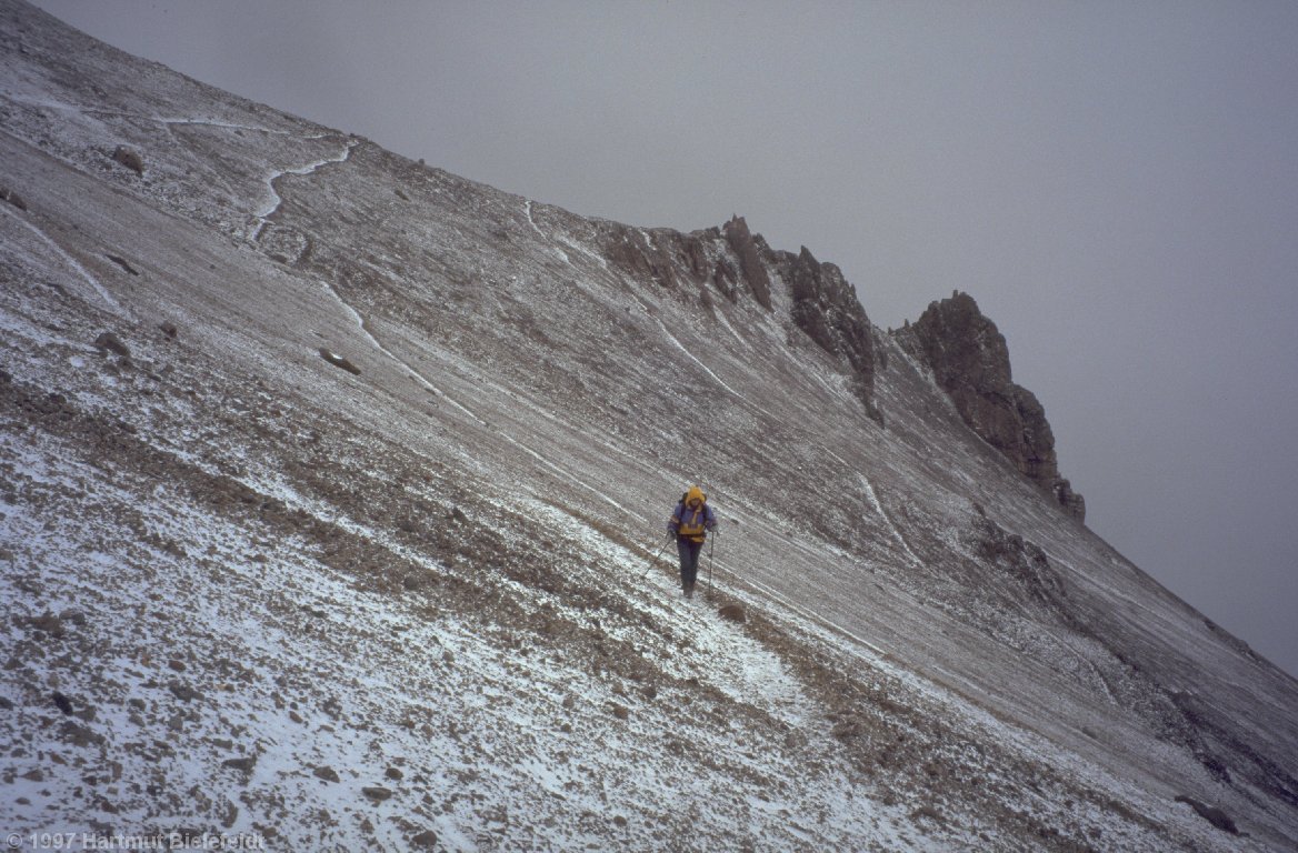 Soon we have snowfall and thunderstorm.