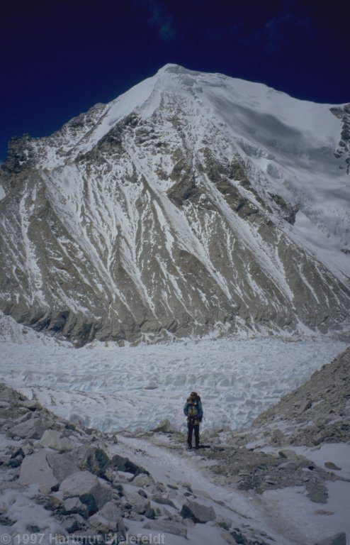 Kurz vor unserem Depot auf 6000 m