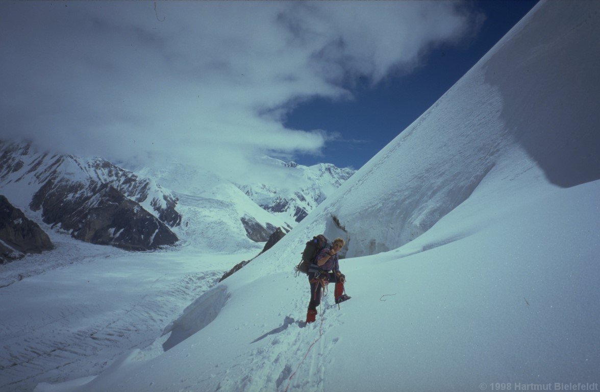 first ascent to camp 1.