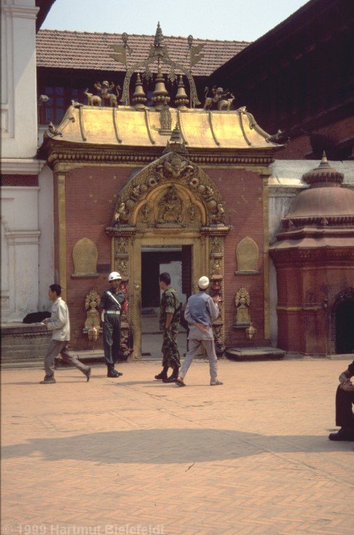 The golden gate in Bhaktapur